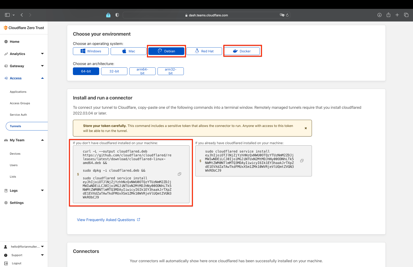 Setup Authelia v4.37.5 bare metal with OpenID and Cloudflare Tunnel on